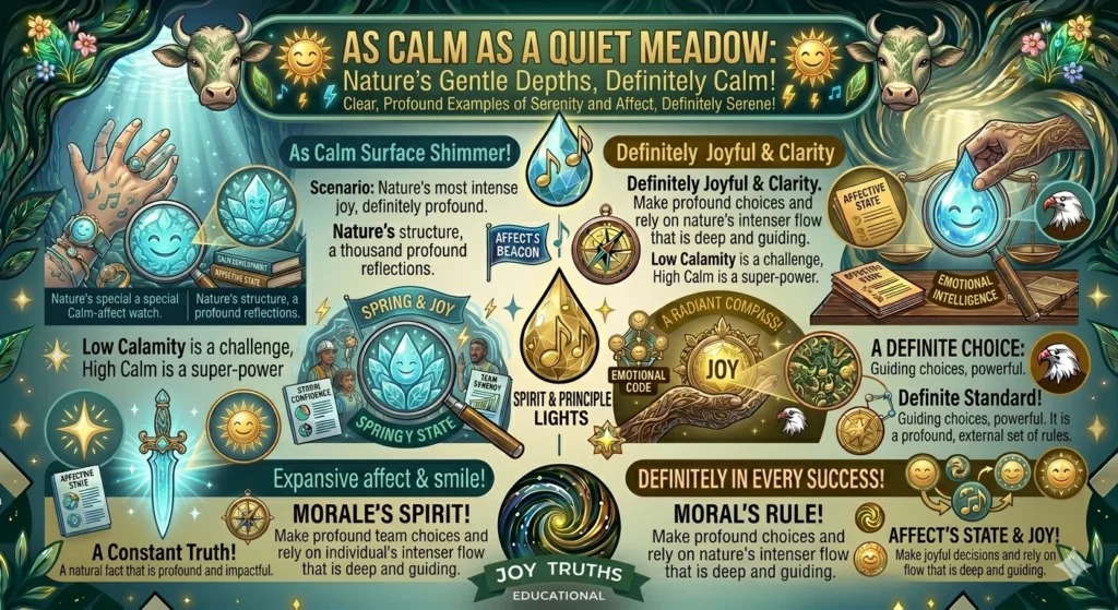 As Calm as a Quiet Meadow