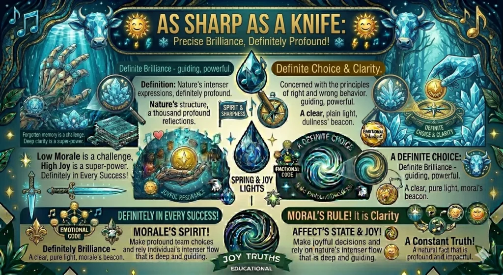 As Sharp as a Knife