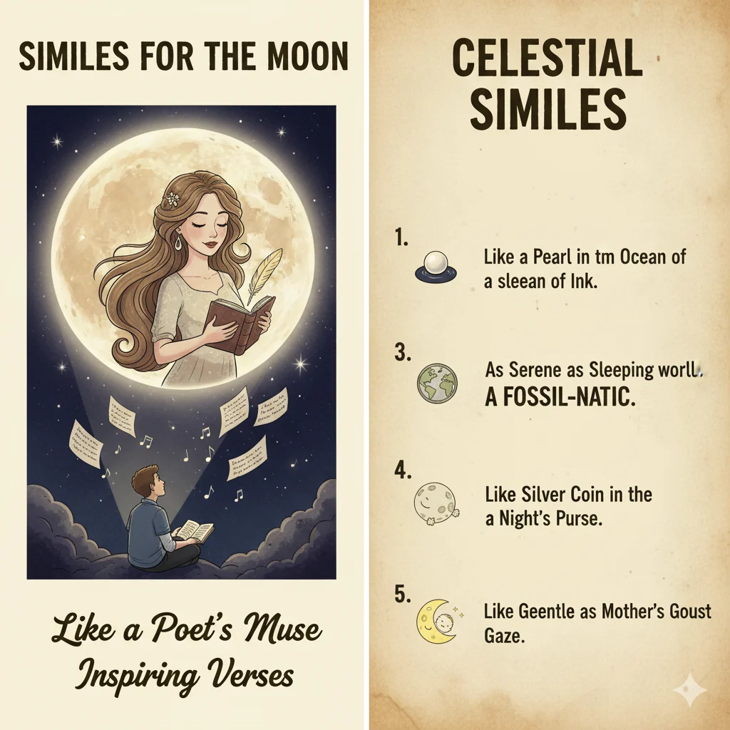 similes for the Moon