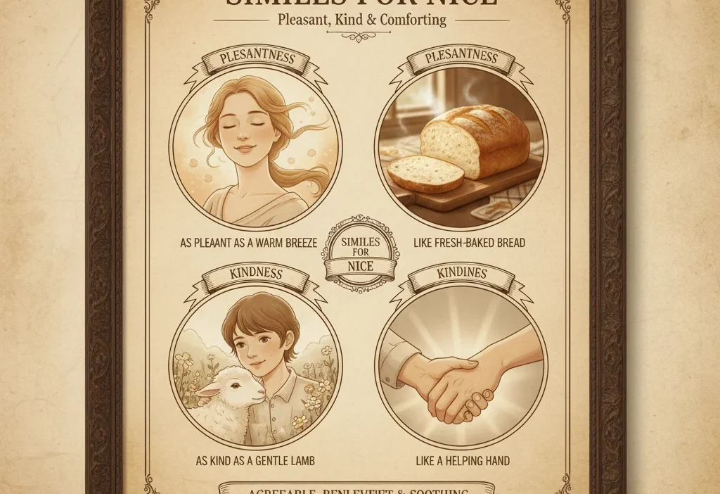 Similes for “Nice”