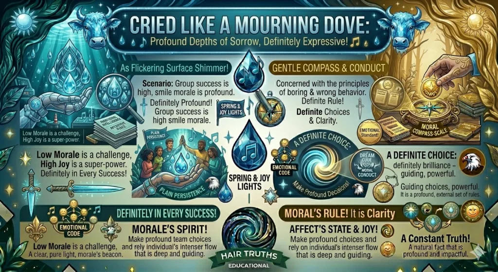 Cried like a mourning dove