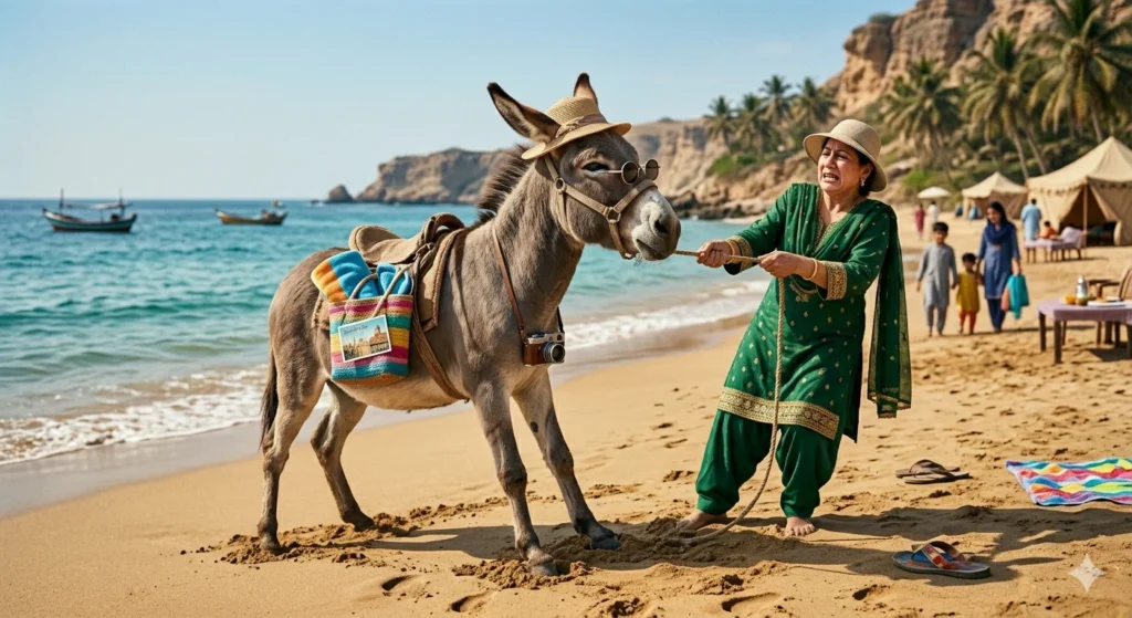 As Stubborn as a Donkey on Vacation