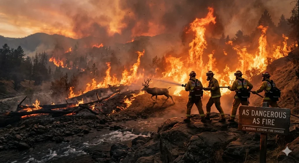 As dangerous as fire