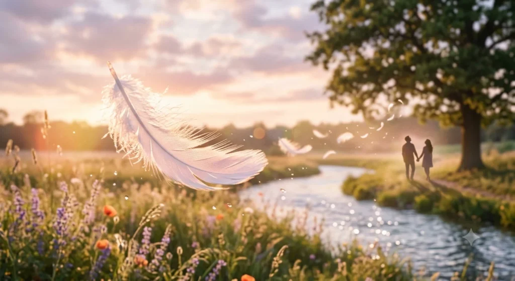  Love is like a feather floating