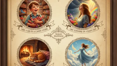 Similes for Happiness