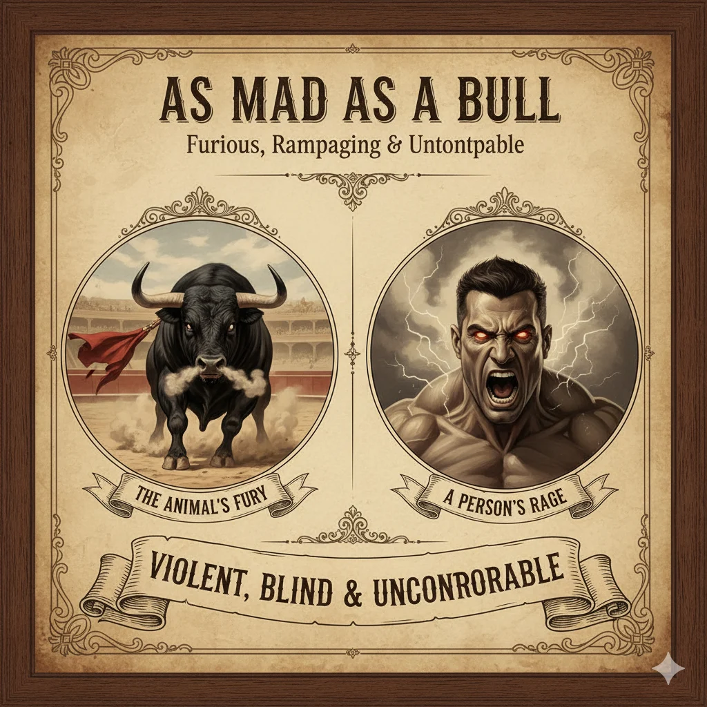 Powerful Similes for Angry