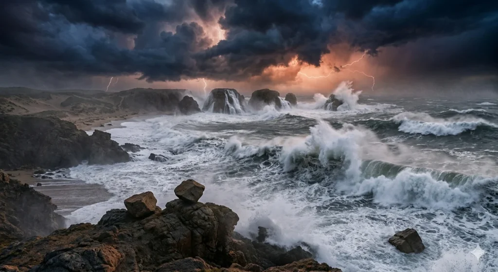 As Wild as Waves in a Storm