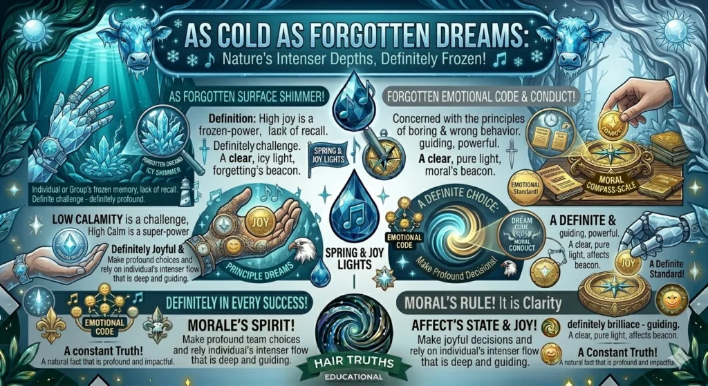As cold as forgotten dreams