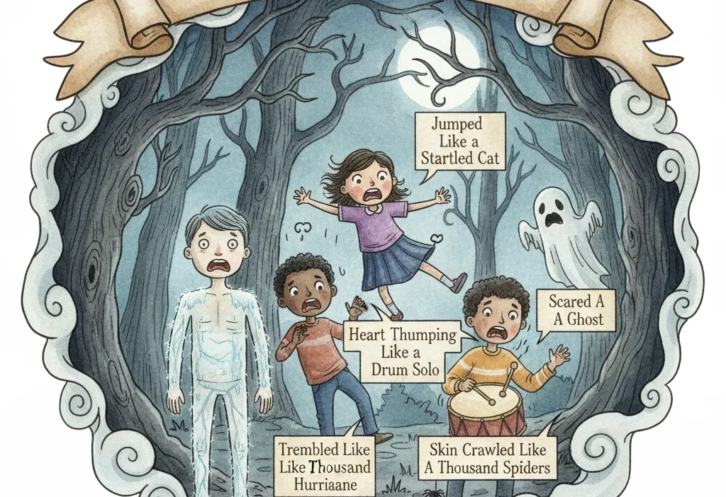 Similes for Being Scared