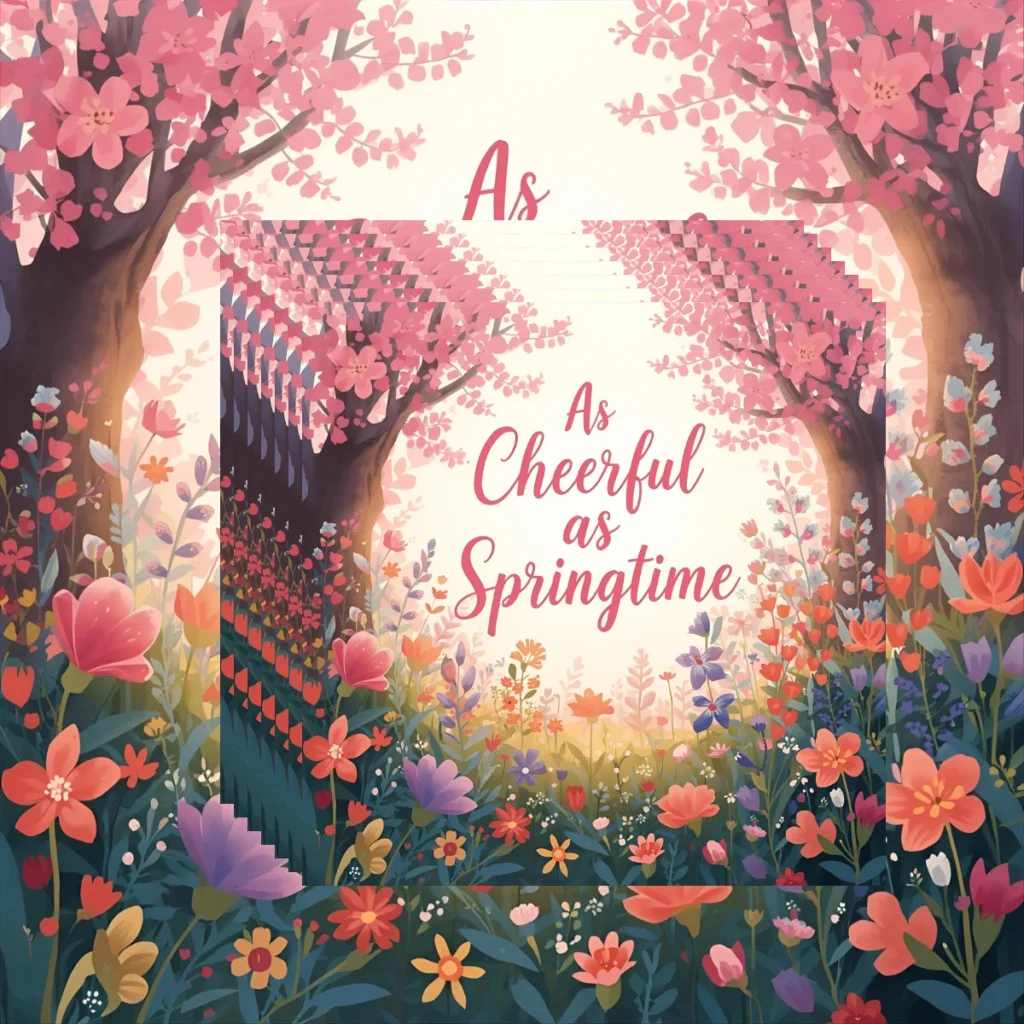 Similes for Being Happy 