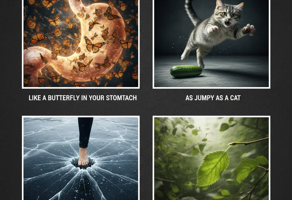 Similies for Being Nervous