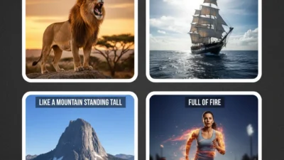 similies for confident