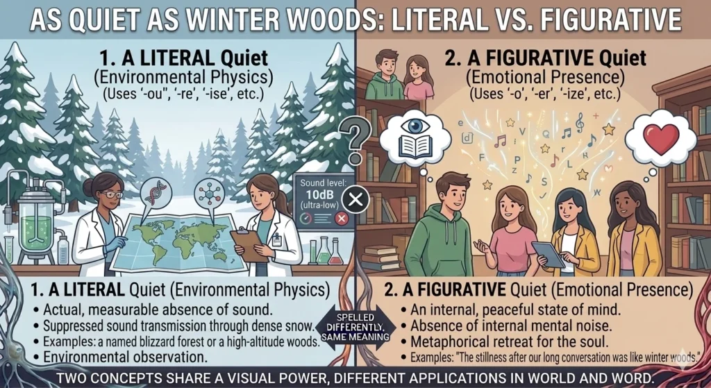 As Quiet as Winter Woods