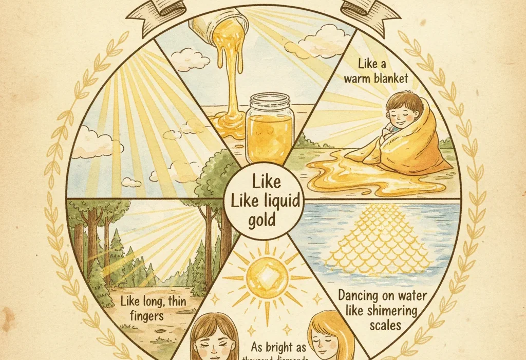 Similes for Sunlight