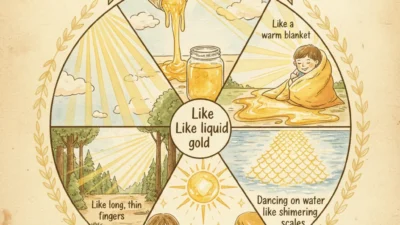 Similes for Sunlight