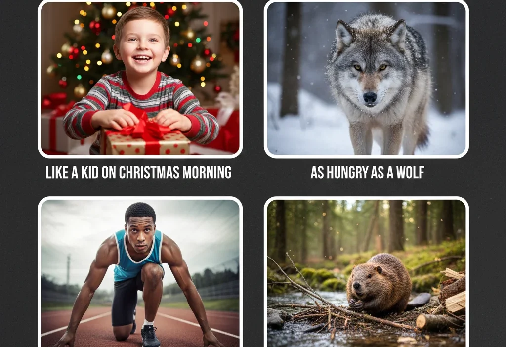 Similes for Eagerness