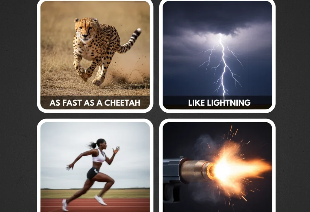 Similes for Running Fast