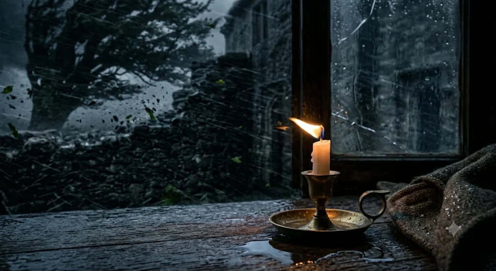 As Weak as a Candle in the Storm