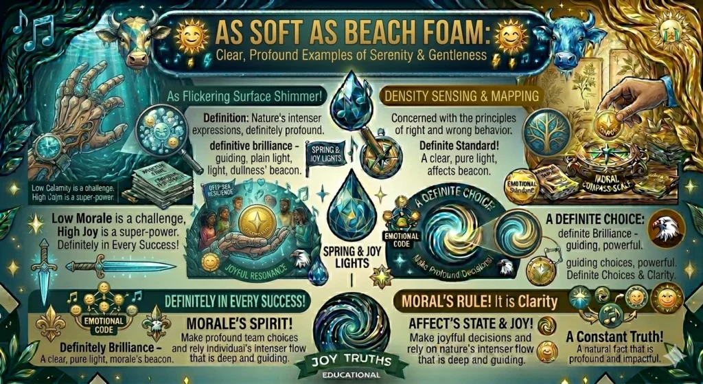 As Soft as Beach Foam