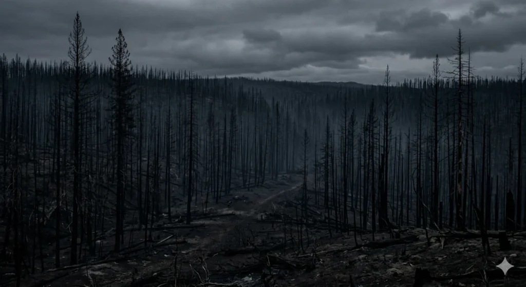 As Quiet as a Blackened Forest