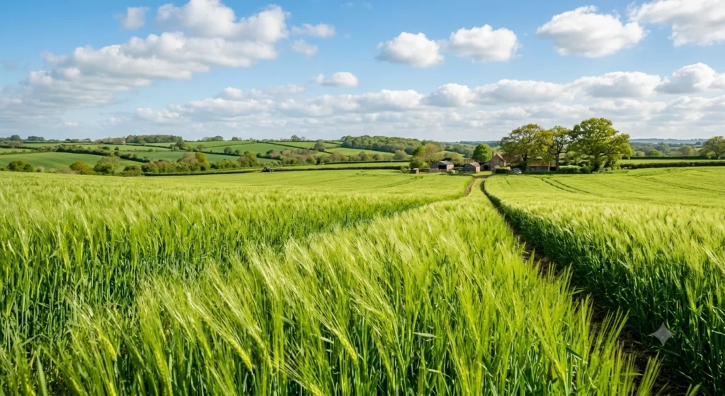 As Green as Wheat in Spring