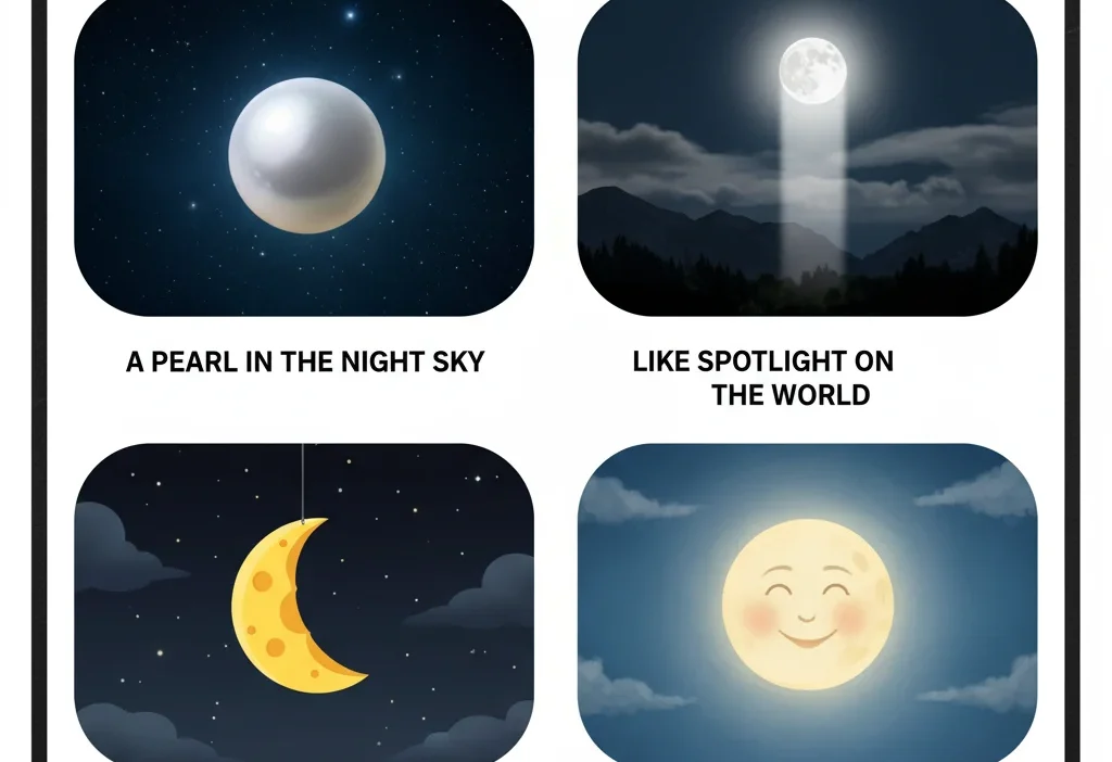 Similes for the Moon