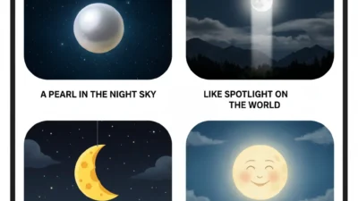 Similes for the Moon