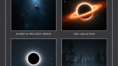 Similies for Darkness