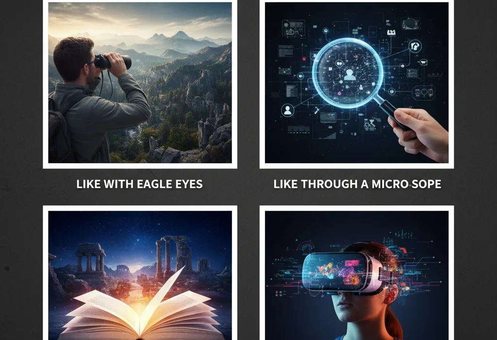 Similes for “See”