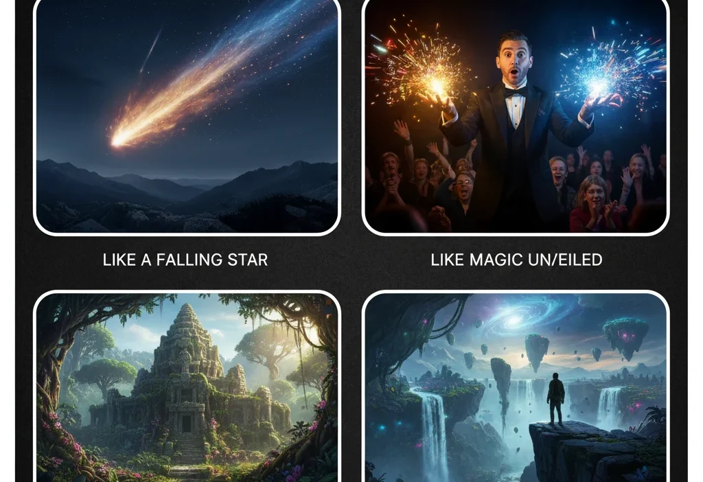 Similies for Amazing