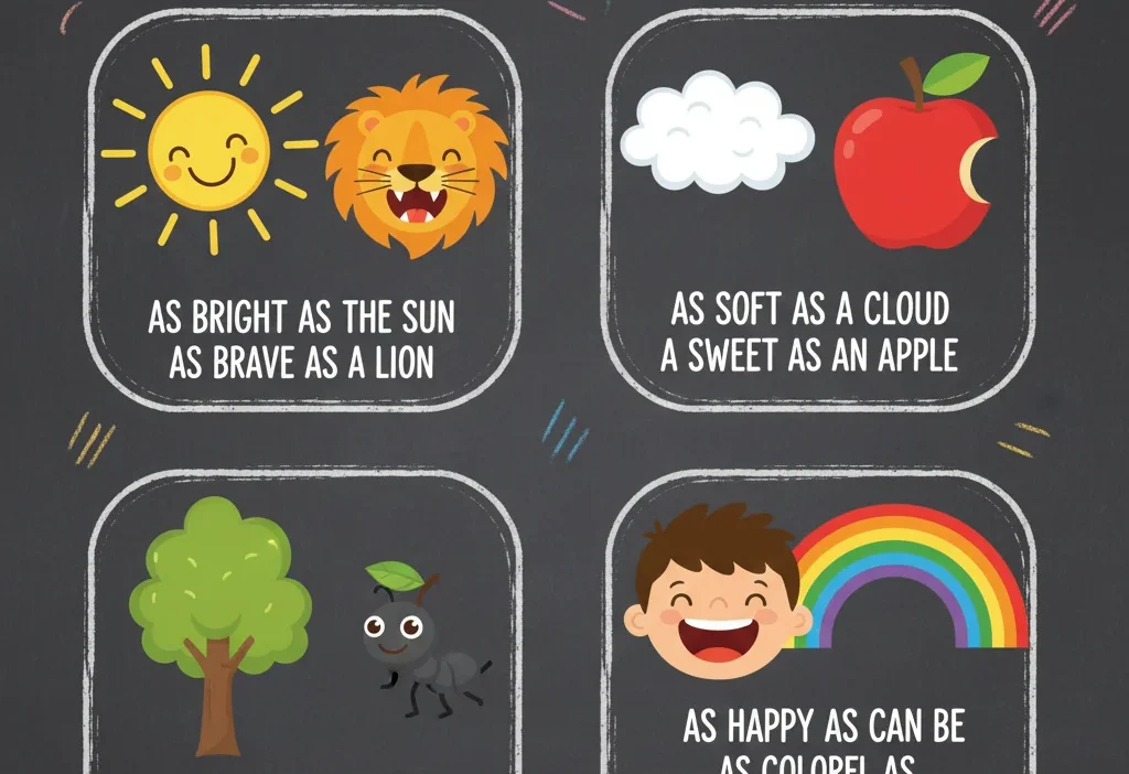 Simile Examples for Kids