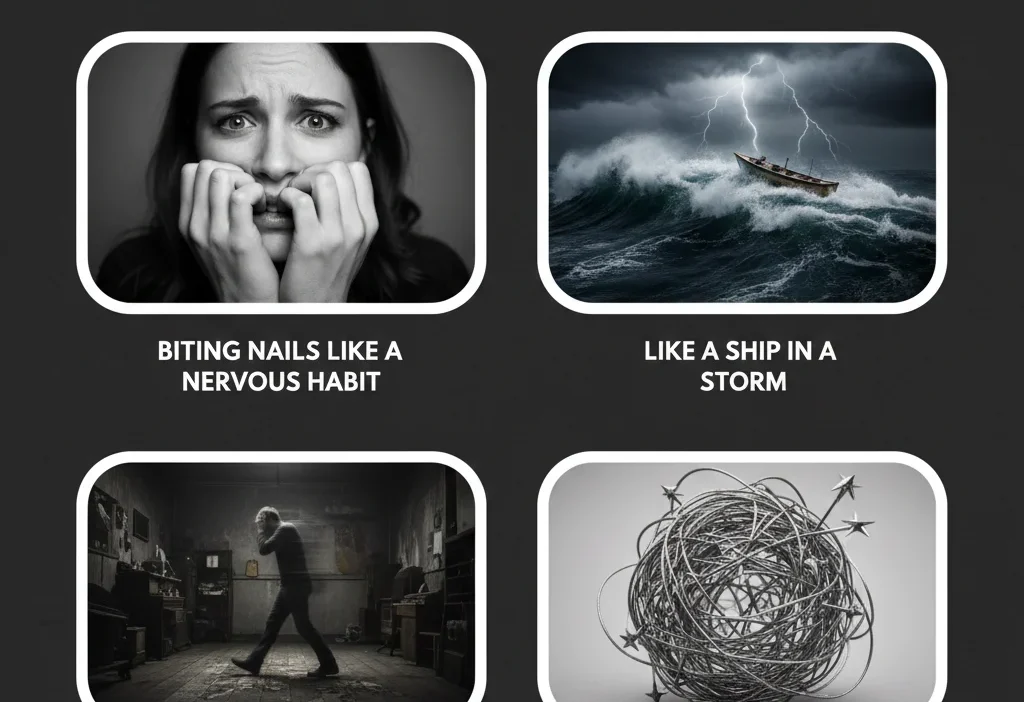 Similies for Worried