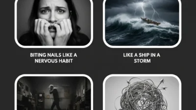 Similies for Worried