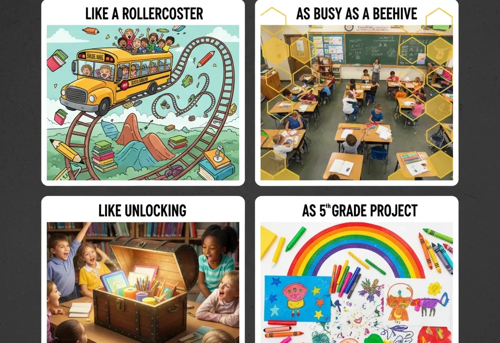 Similes for 5th Grade