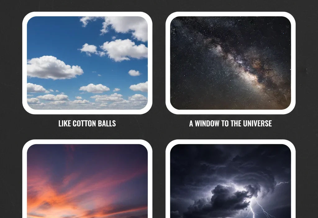 Similies for the Sky