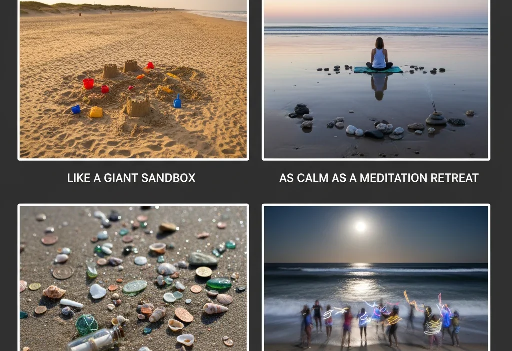 Similies for the Beach