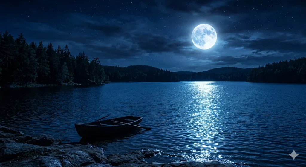 As Blue as Moonlight on Water