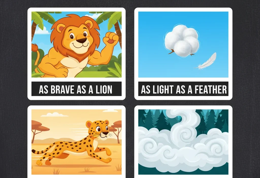 List of Similes for Kids