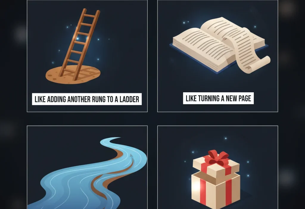 Similes for Furthermore