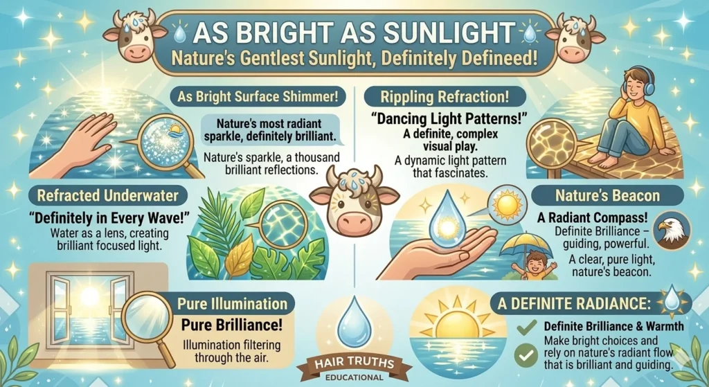 As Bright as Sunlight on Water