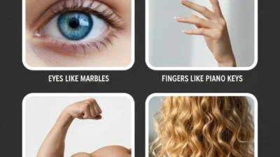 Similies for Body Parts