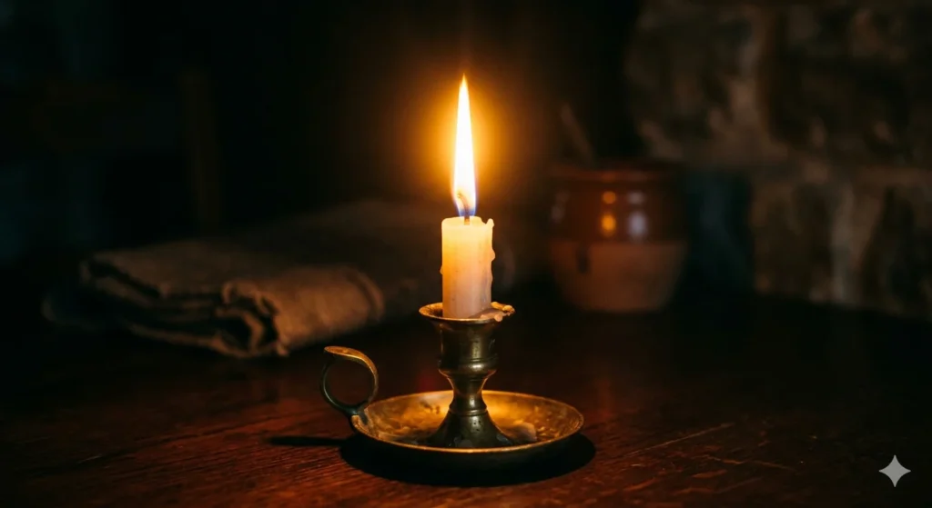 As Bright as a Candle Flame