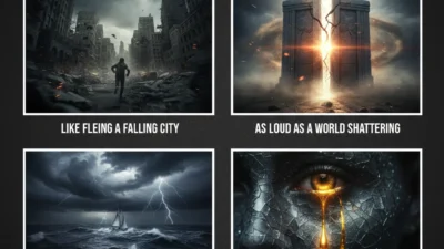 similies for dramatic