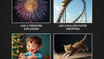 Similes for Excitement