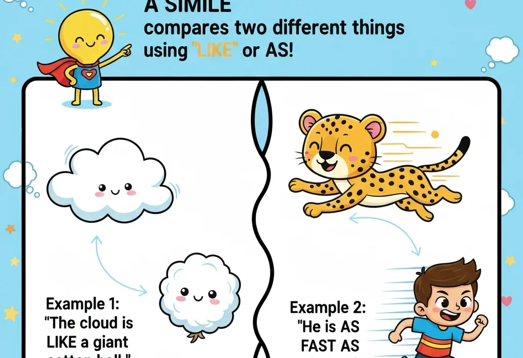 Similies Definition for Kids