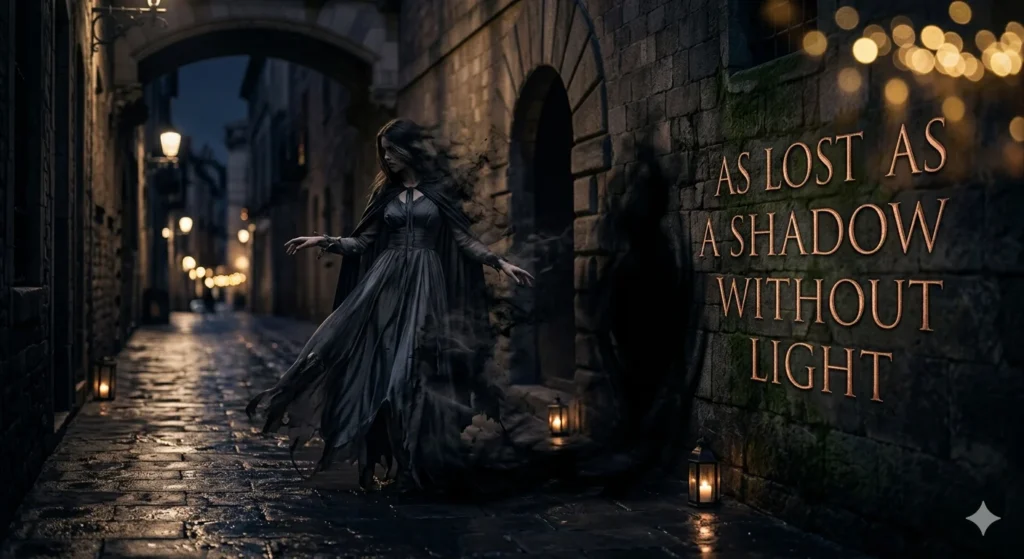 As Lost as a Shadow Without Light