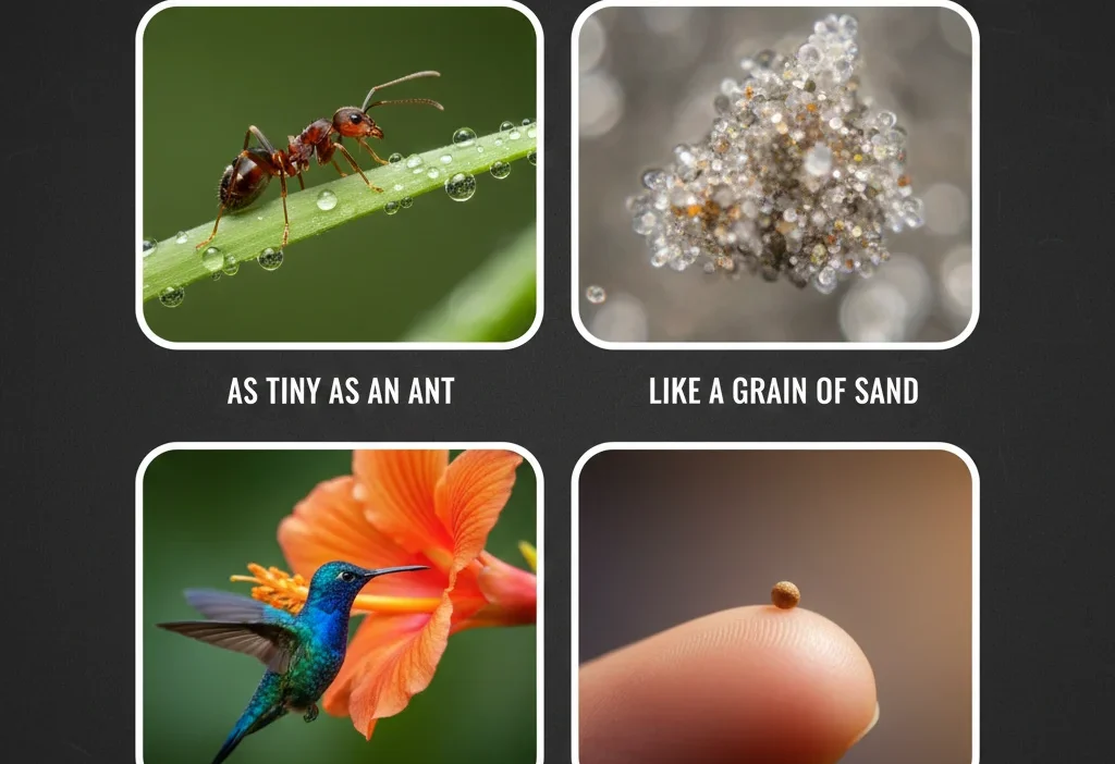 Similes for Something Small