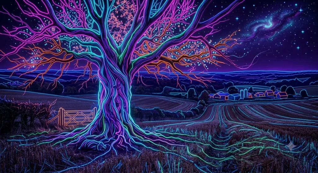 As Glowing as Neon Lights