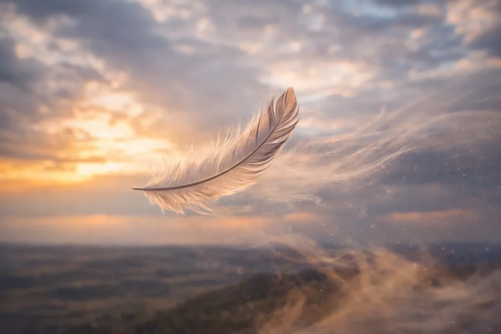  Like a Feather Carried by Wind