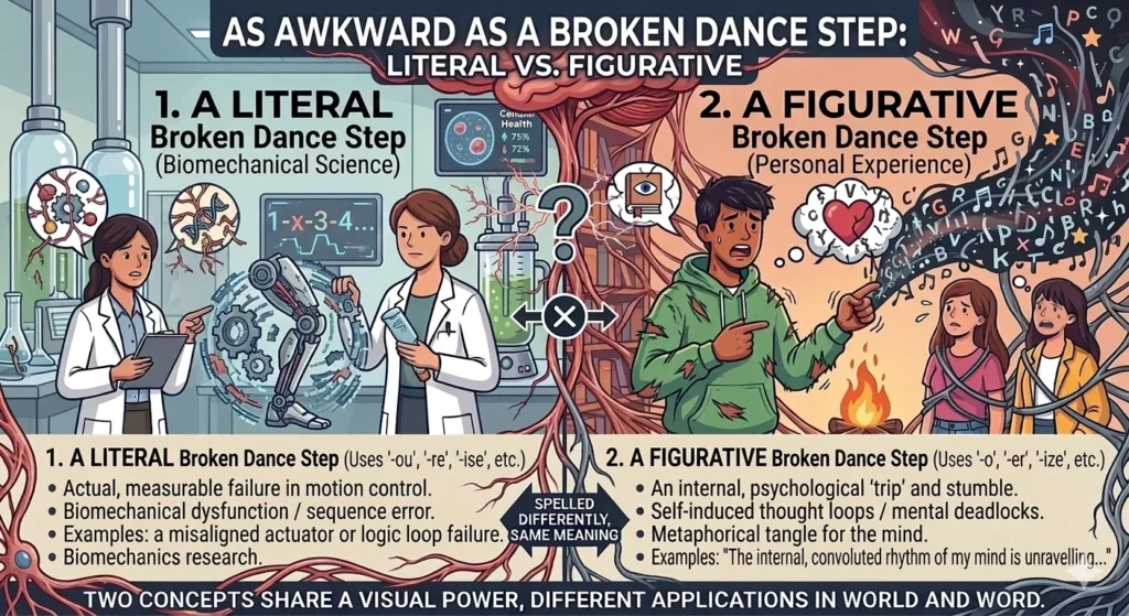 As Awkward as a Broken Dance Step